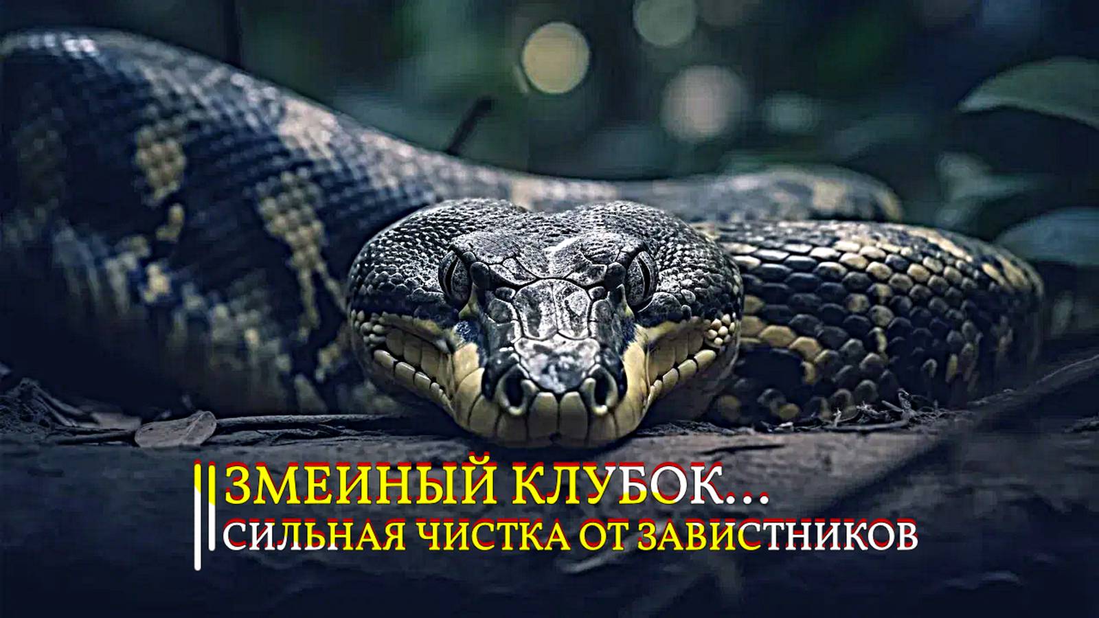 ЗМЕИНЫЙ КЛУБОК...СИЛЬНАЯ ЧИСТКА ОТ ЗАВИСТНИКОВ...ДЛЯ ВСЕХ...