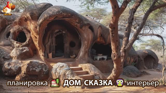 Сказочный дом мечты – 3D идея для вдохновения с планировкой и интерьером 🏡🏚️🏠 вариант (138)
