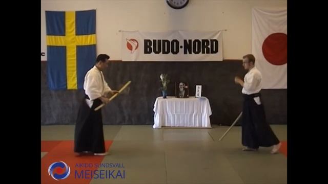 27 Aikido Ken Tai Ken Shomen Uchi Gokyo Shishiya Sensei Sundsvall, 2002
