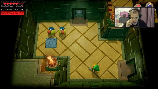 ЗАПИСЬ СТРИМА - The Legend of Zelda: Links Awakening 3: Собираем листики!