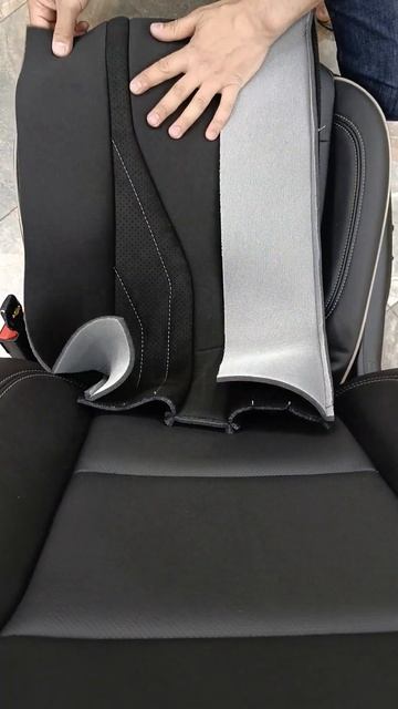 Шьём чехол для сидений CHEVROLET TRAVERSE. Chexol tikish. Sewing a seat cover fo