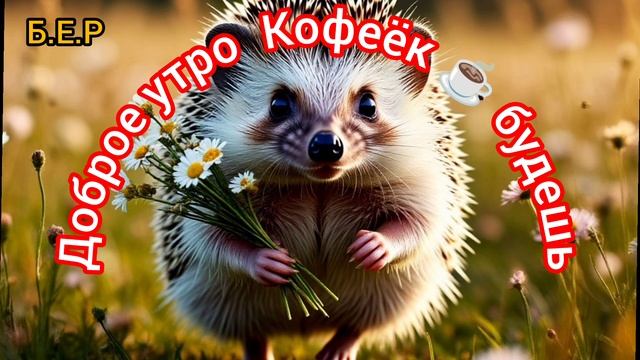 Доброе утро, кофе попьём.
