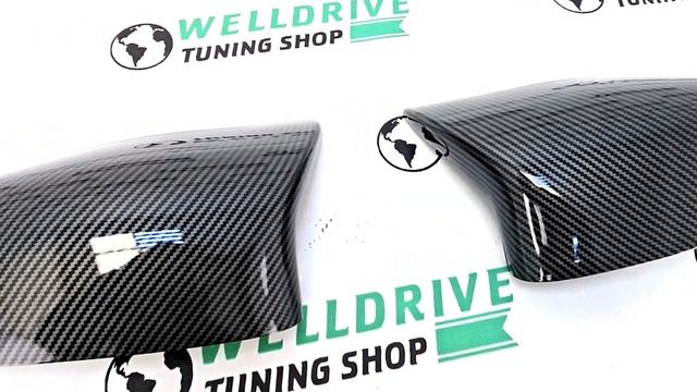 Крышки зеркал BMW X5 F15 X6 F16 под карбон