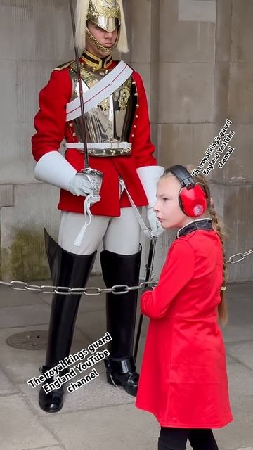 _A Special Child's Heartwarming Connection with the Royal Guard_ #Shorts