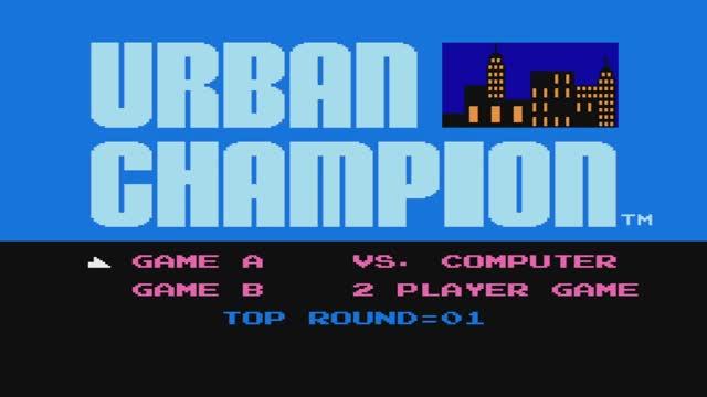 Urban Champion. NES. Прохождение без комментариев