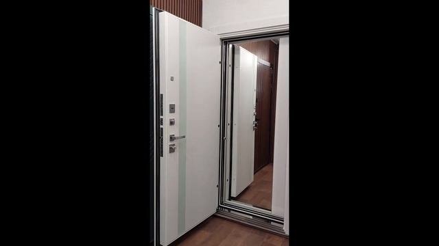 Стальная дверь АСД Эверест с зеркалом