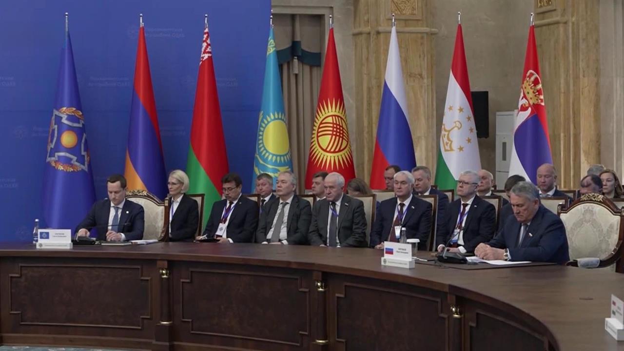 В Бишкеке прошло заседание Совета Парламентской Ассамблеи ОДКБ