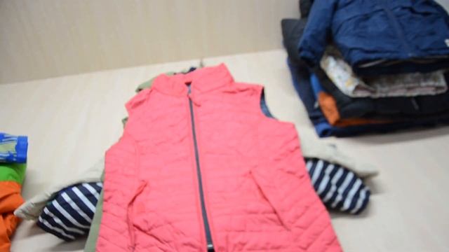 89921. Куртка дитяча зима. Крем. лот - 3. Вага - 14,0 кг