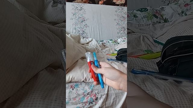 Собираю пенал и рюкзак на понедельник📚