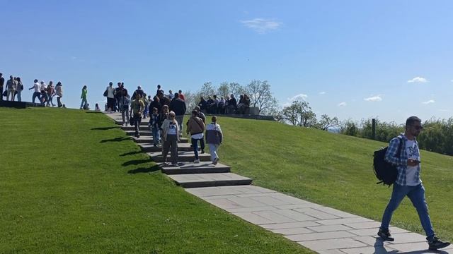 Мамаев курган 9 мая 2025