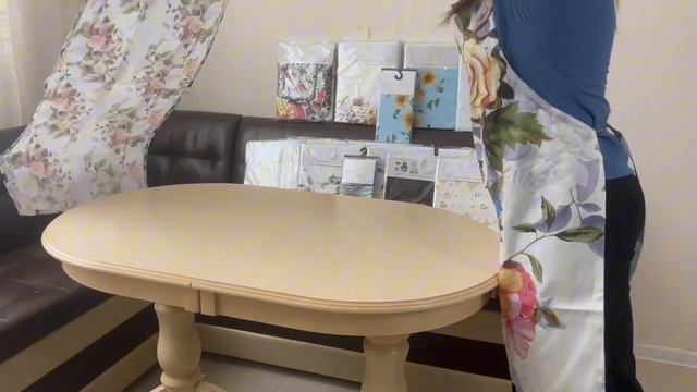 Кухонный набор SAFIA HOME. Скатерть/Фартук/Рукавица/Прихва