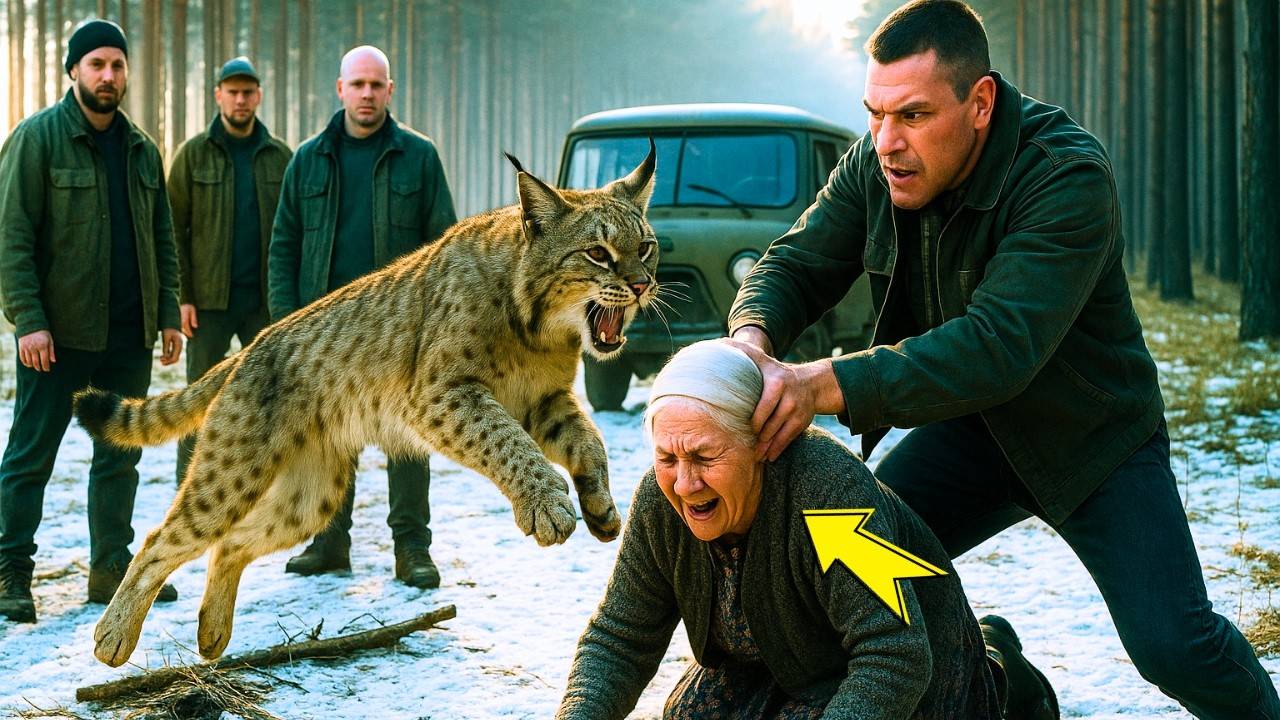 В ТАЙГЕ БРАКОНЬЕРЫ НАПАЛИ НА СТАРУШКУ… НО ОНА БЫЛА НЕ ОДНА — ИХ ЖДАЛО НЕЧТО ДИКОЕ