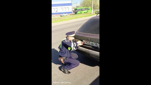 Смешные моменты с инспекторами: ГАИ в действии