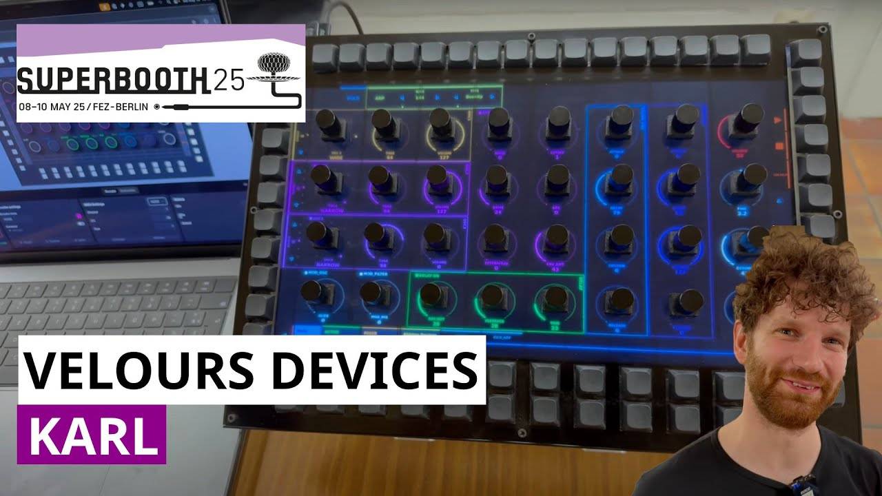 Velours Devices Karl: Standalone MIDI Controller is Ready | Superbooth 2025
