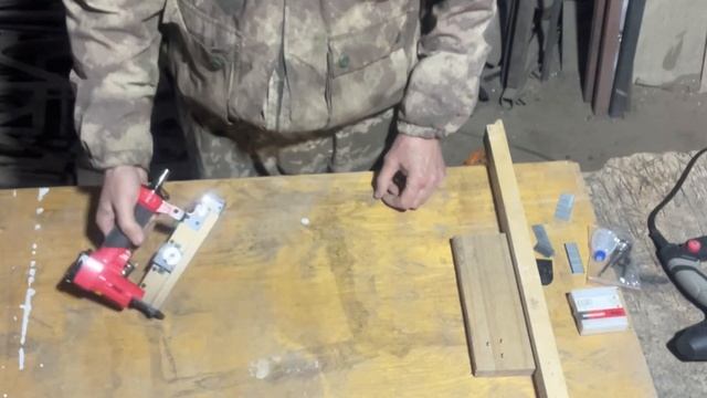 Тест шпилькозабивного пистолета