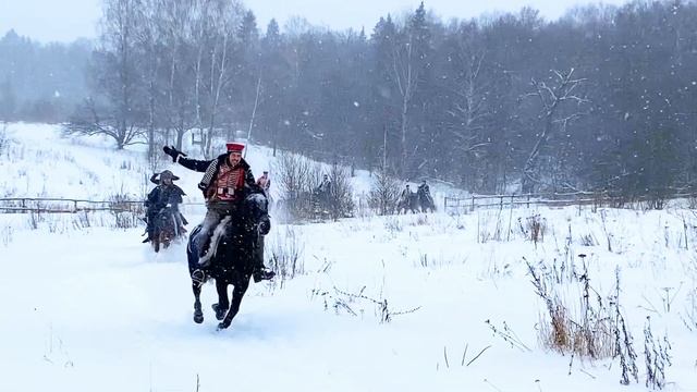 Зимняя тренировка Изюмского полка