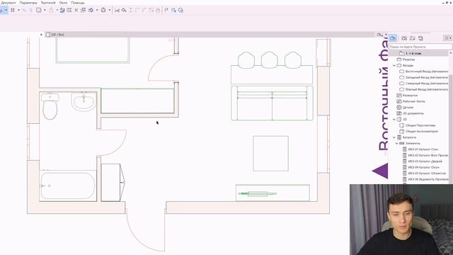 Обзор проекта мини-дома 40м² | Простой и недорогой дом |