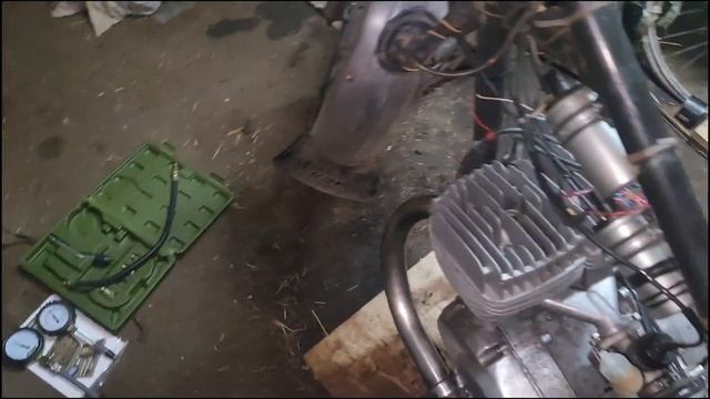 Замена мотора на номерной макет для учета, масло в полости маховика отсутвует