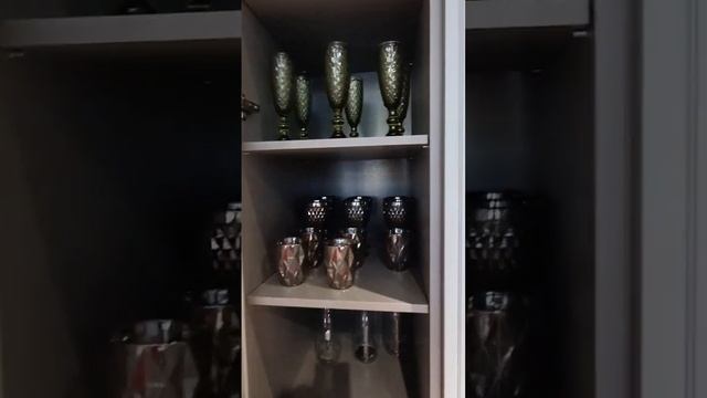Зоны хранения в кухне