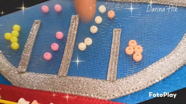 Страничка из игрового планшета "Космос" #фетр #фетротв?