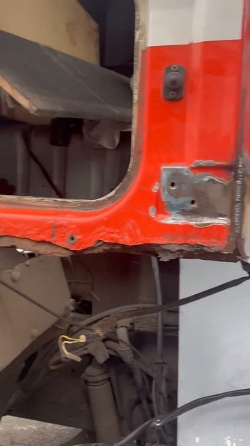 Сварка кабины DAF 2 часть