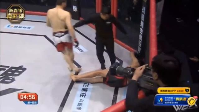 Российский боец MMA нокаутировал соперника из Узбекист