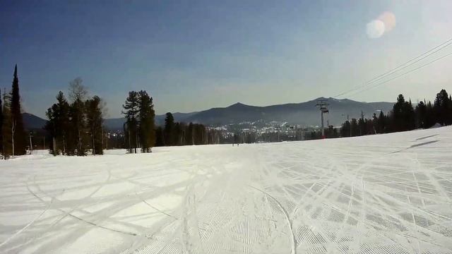 СПУСК ПО ТРАССЕ ШЕРМОНТ 3 ШЕРЕГЕШ