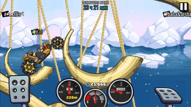 Планер в Хилл Климб #32 Hill Climb Racing 2 на Машинки Кида