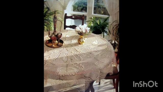 Какую скатерть выбрать и повторить в изделии.
