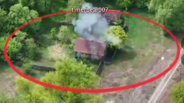 Кадры от Отряда "Анвар". Наши бойцы зачищают Сумскую и Харьковскую области от украинских боевиков.