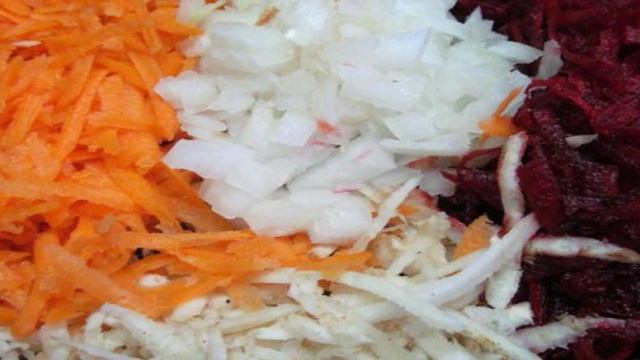 Свекольная икра с грибами