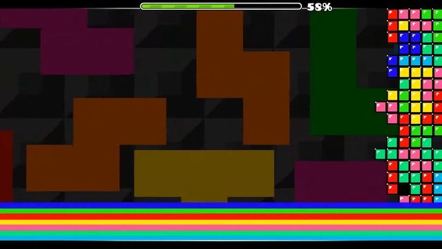 Tetris в Geometry dash!
