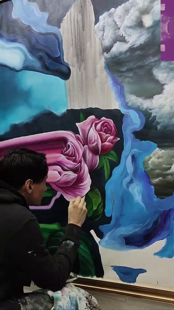 art process by Antonio Lebedef