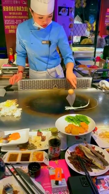 FCQM75gPBq0 - Lifestyle Beautiful Train Teppanyaki street food,restaurant,BBQ,Pub street#Short#Short