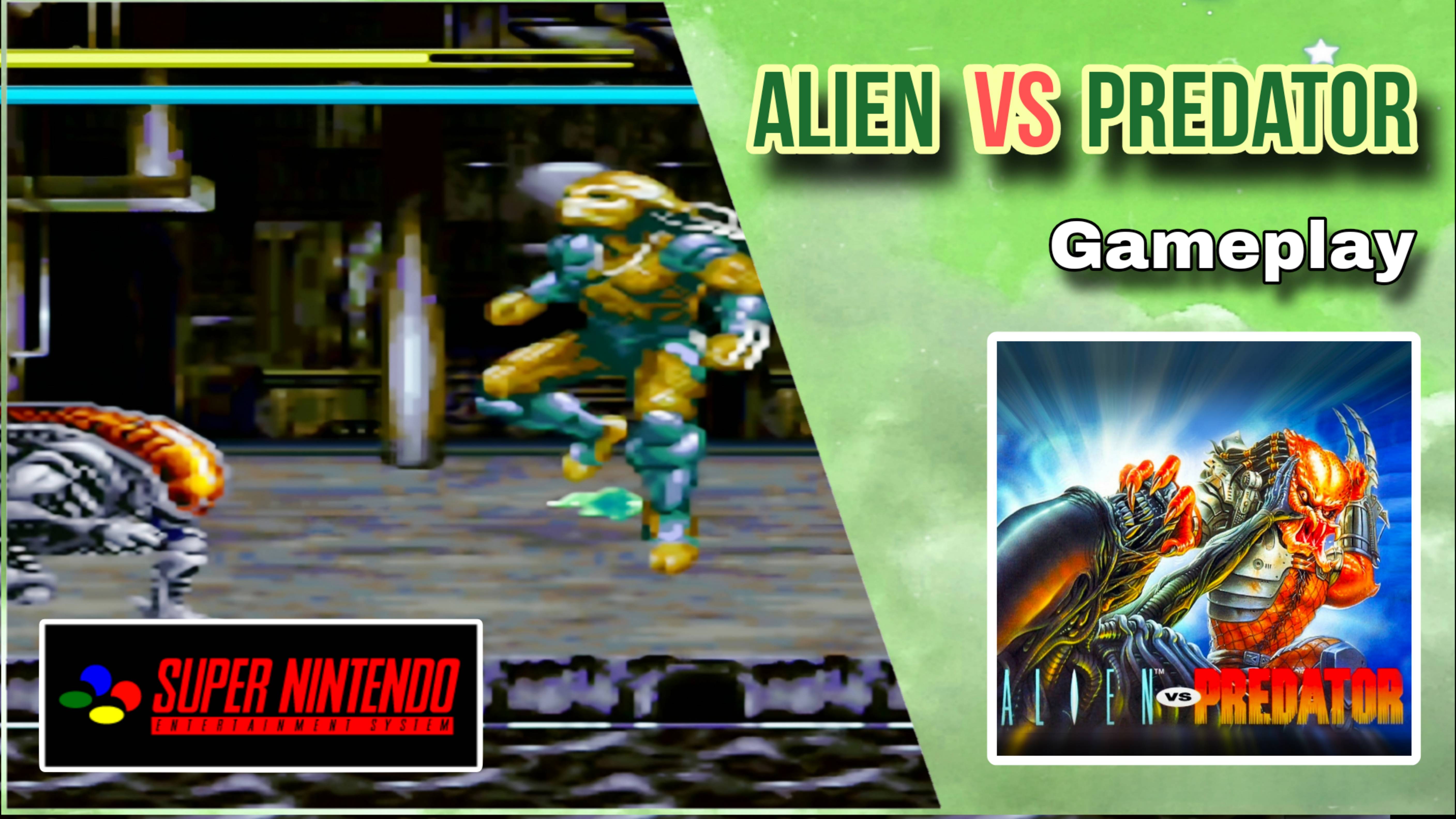 [SNES] Alien vs PREDATOR (Super Nintendo Gameplay)