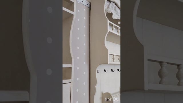 Комплект полок Прованс в деталях. Окрашивание Прованс