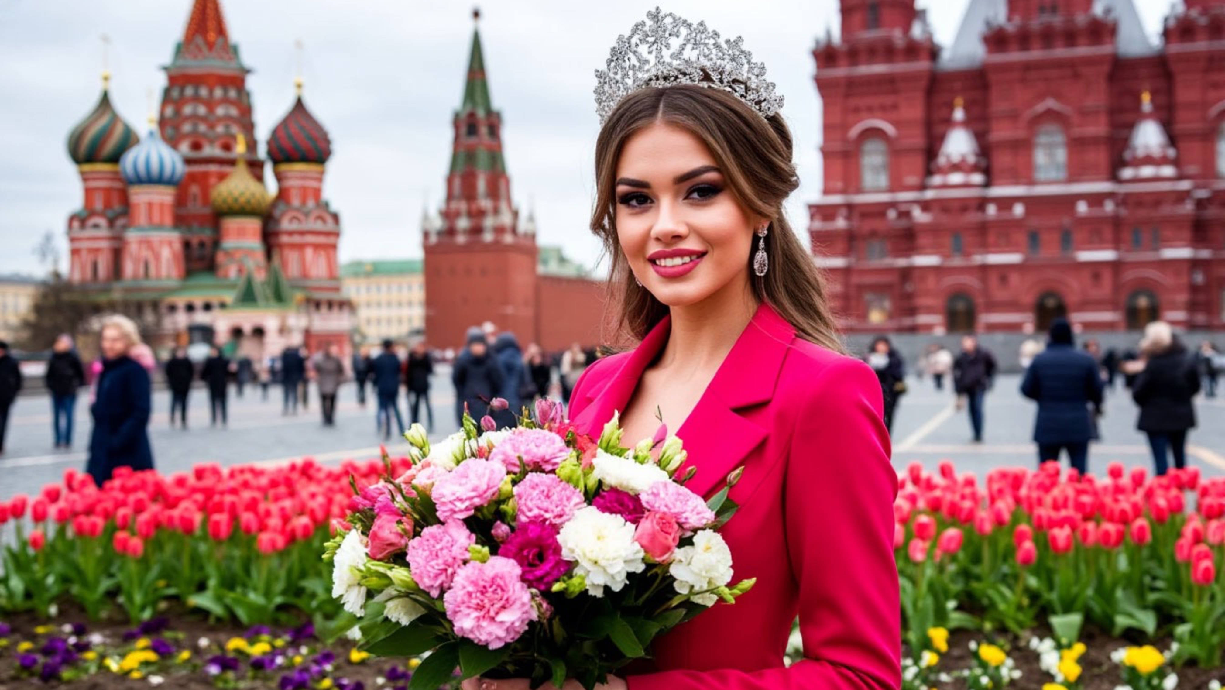Цветущий майский центр Москвы, Прямая трансляция Стрим прогулки прямые эфиры и трансляции по Москве
