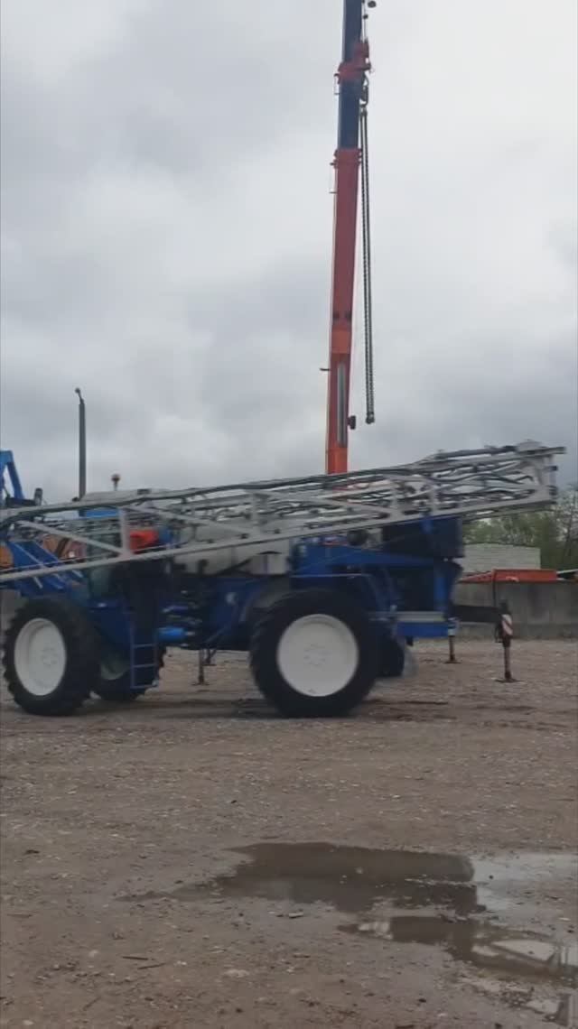 Самоходный опрыскиватель Matrot M44D 120 Отправка / Matrot M44D 120 Self-propelled Sprayer Shipping