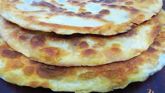 Лепёшки с картошкой и шампиньонами