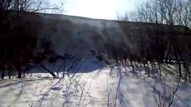 Свалка в Охе на улице Промысловой
