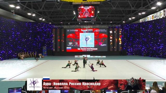 🌟 АУРА-НОВЕЛЛА, КРАСНОДАР ОТКРЫТЫЙ ТУРНИР 'ВЕНЕРА"-2025 #эстетическаягимнастика
