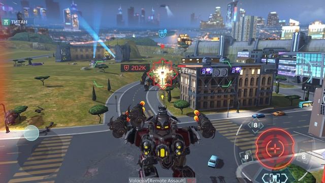 War robots - игра на количество побеждённых насекомых