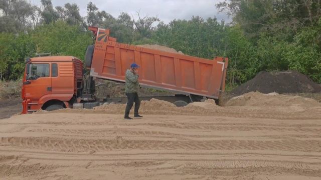 Песчаная подушка село Баратаевка