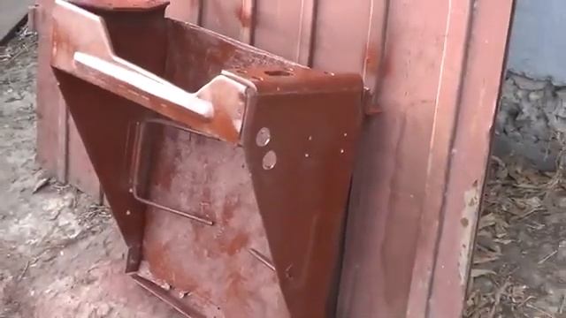 ящик аккумуляторных батарей камаз перед покраской