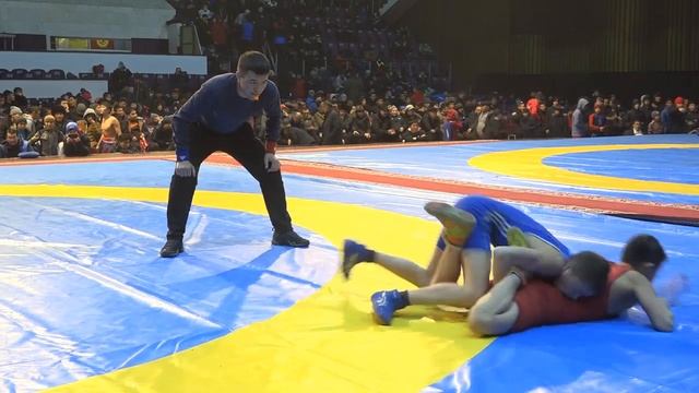 Спорт. Вольная борьба. Новогодний турнир-2019. Часть 16