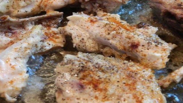 Тушеный картофель с курицей