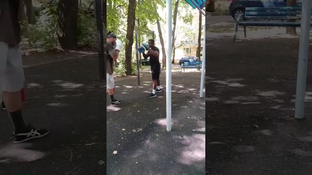 бокс 🥊 развитие силы удара старая школа бокса 🥊 #бок?