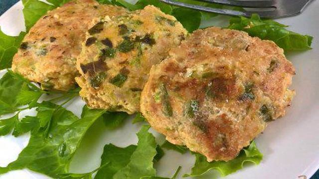 Курино-кабачковые котлеты