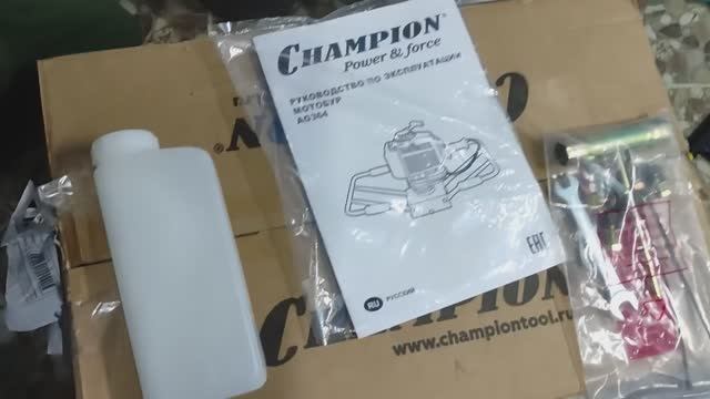 Мотобур CHAMPION AG 364 обзор + опыт эксплуатации