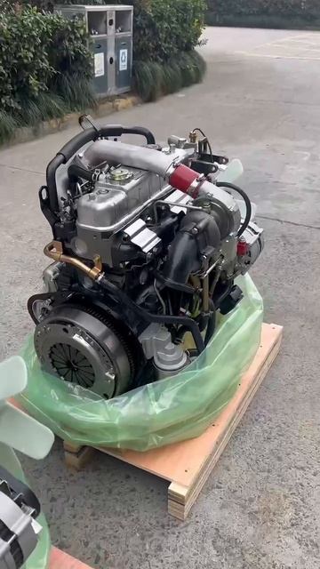Дизельный двигатель и коробка передач Isuzu 4JB1